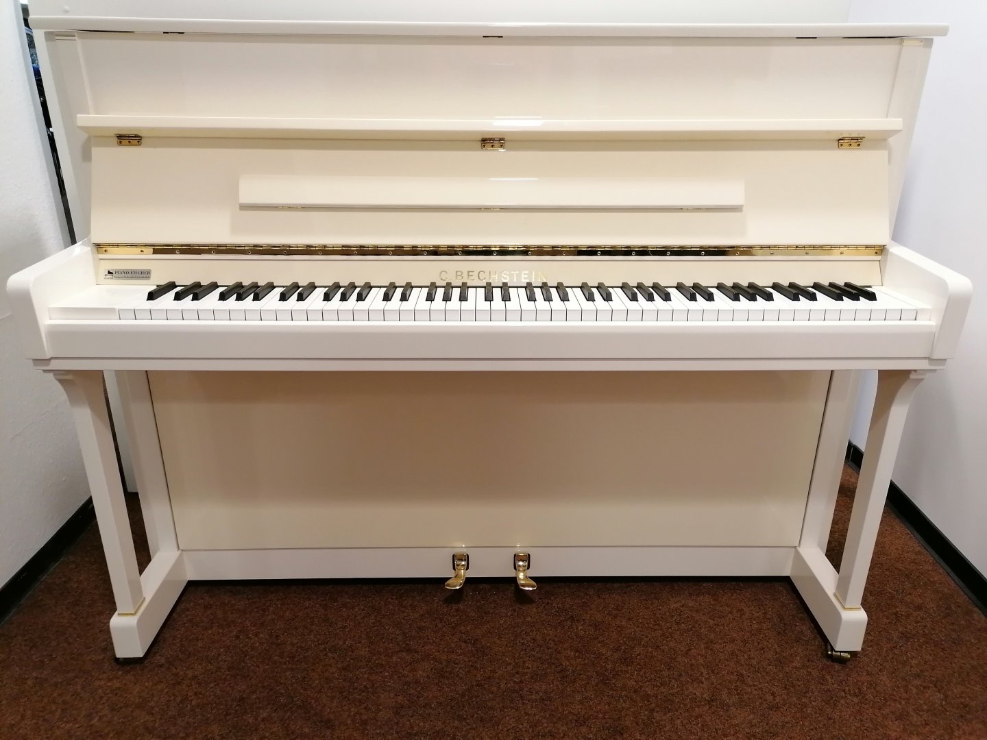 C. Bechstein Opus 114 von 1999 in White glossy