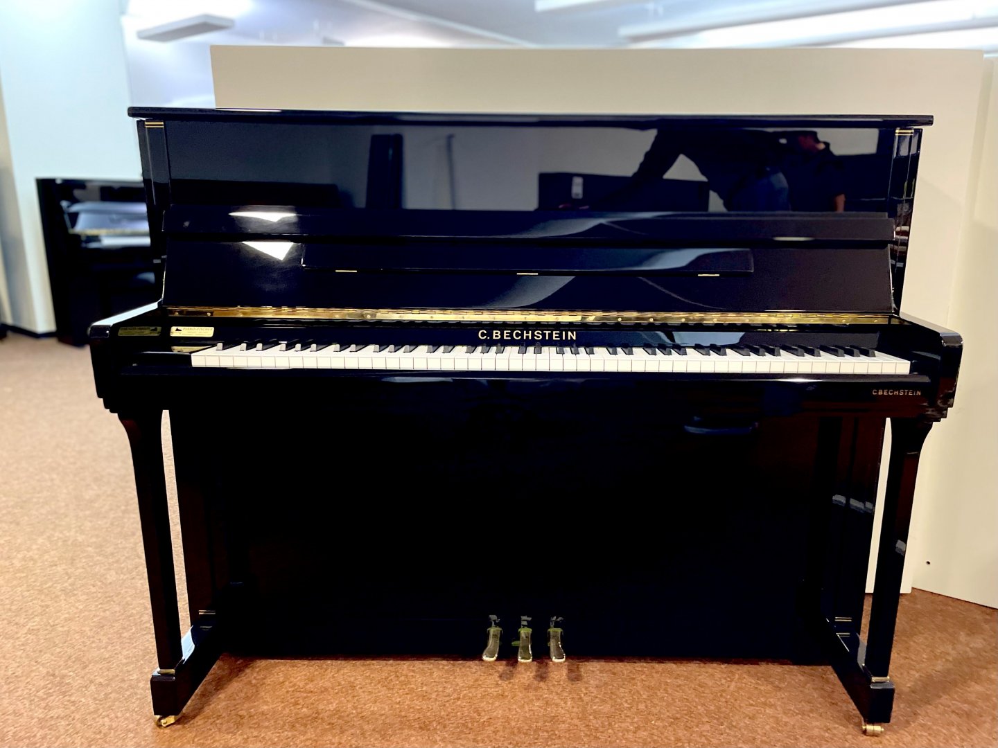 C. Bechstein Contour 118 von 2003 in Black glossy
