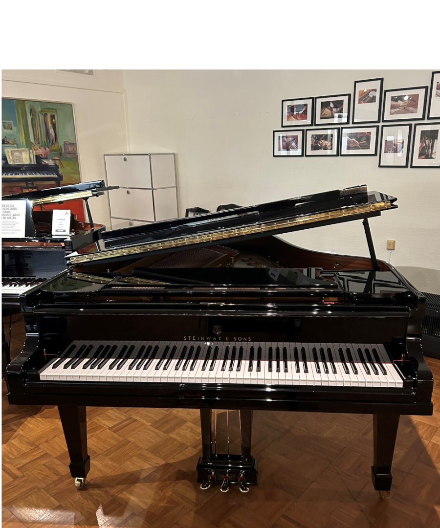 Steinway & Sons M-170 von 1927 in Black glossy