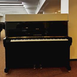 C. Bechstein 12 A von 1985 in Black glossy