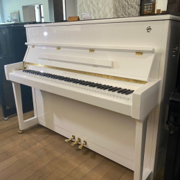 Schimmel Fridolin F 116 Tradition von 26 in White glossy