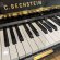 C. Bechstein Concert 8 von 2011 in Black glossy