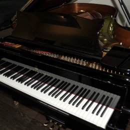 Steinway & Sons B 211 schwarz poliert von 1989 in Black glossy