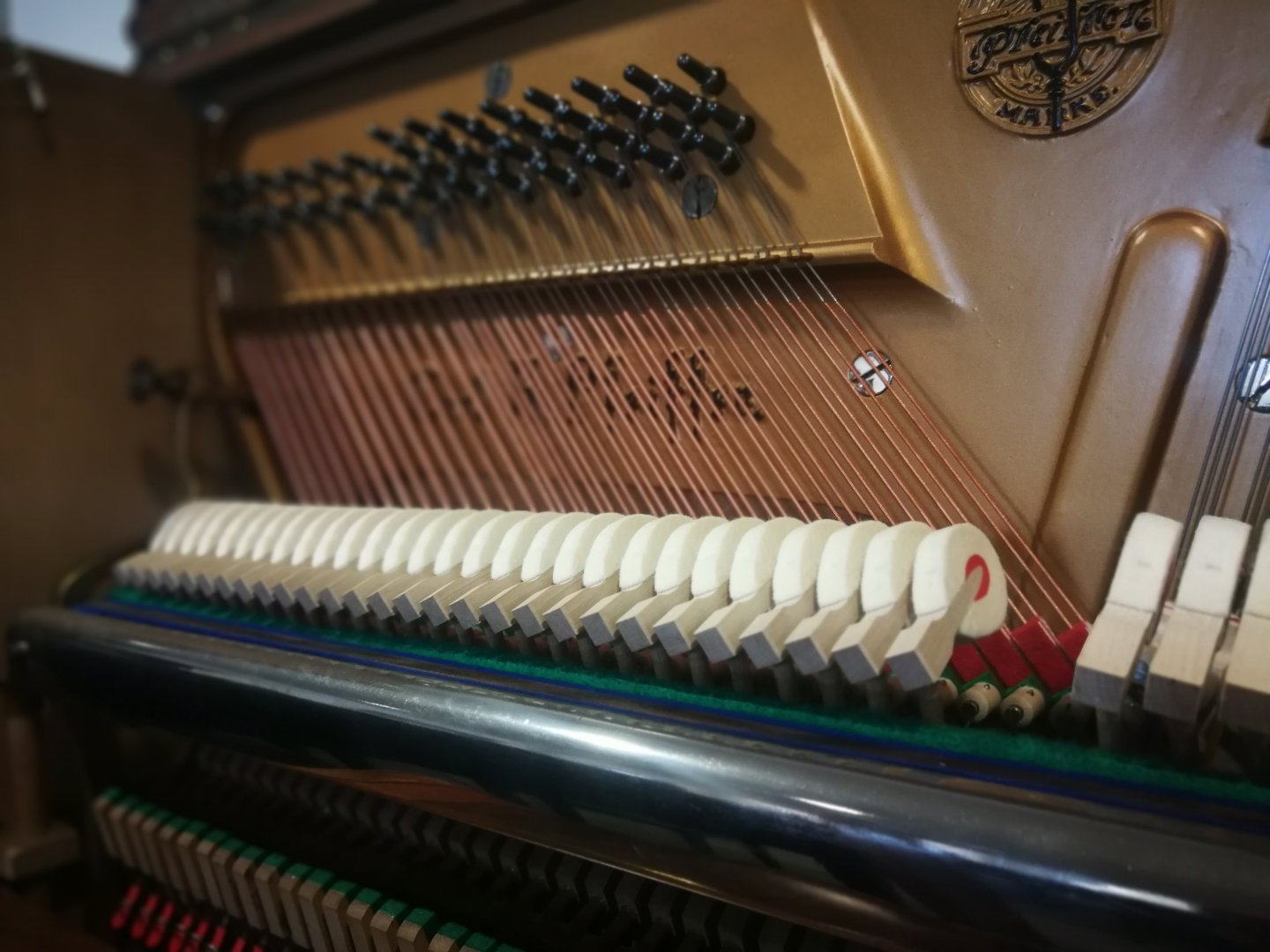 Pfeiffer 132 Konsole von 1903 in Wood matt
