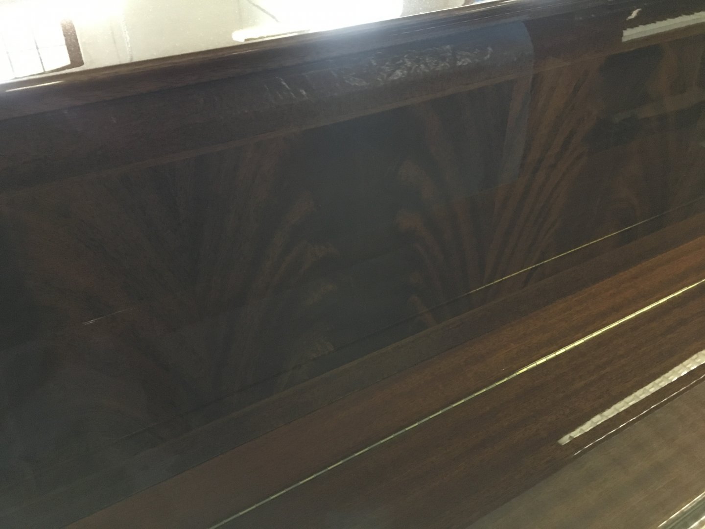 Sauter 120 von 1984 in Mahagony glossy