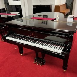 Steinway & Sons A von 1891 in Black glossy