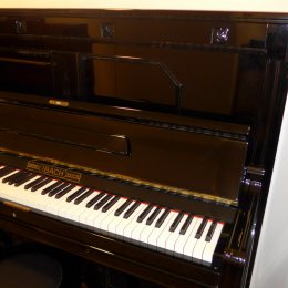 Ibach Salon Pianino B 132 von 1911 in Black glossy