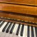Grotrian-Steinweg 110 Stoff von 1953 in Walnut glossy