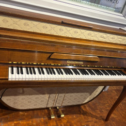 Grotrian-Steinweg 110 Stoff von 1953 in Walnut glossy