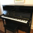 Steinway & Sons V 125 von 1988 in Black glossy