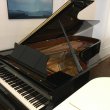 Steinway & Sons D 274 von 1985 in Black glossy