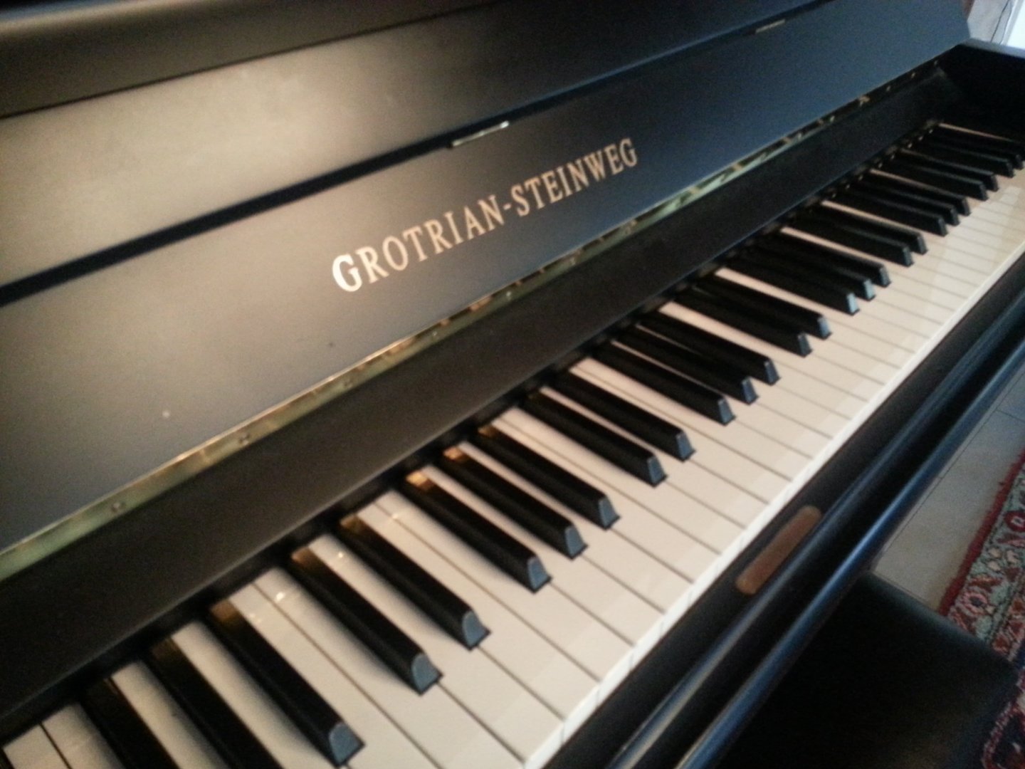 Grotrian-Steinweg 132 von 1994 in Black matt