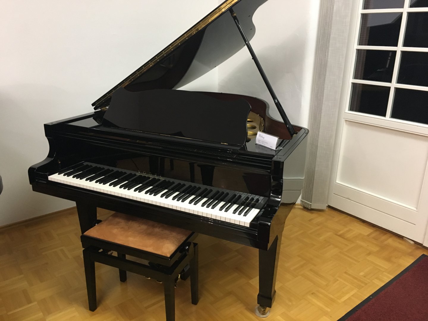 Vogel V 180 T by Schimmel von 2009 in Black glossy
