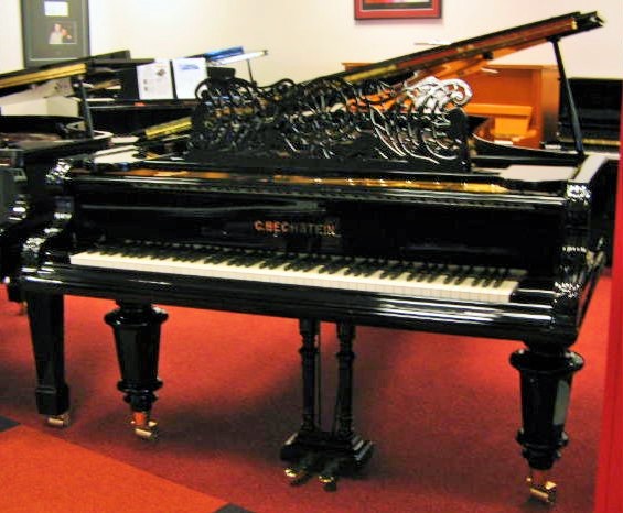 Bechstein 2.40 von 1902 in Black glossy