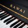 Kawai BS2A von 1985 in Black glossy