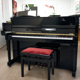 Kawai K18AT von 2001 in Black glossy