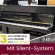 Yamaha U5AS von 1994 in Black glossy