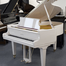 Schimmel 174cm von 1985 in White glossy