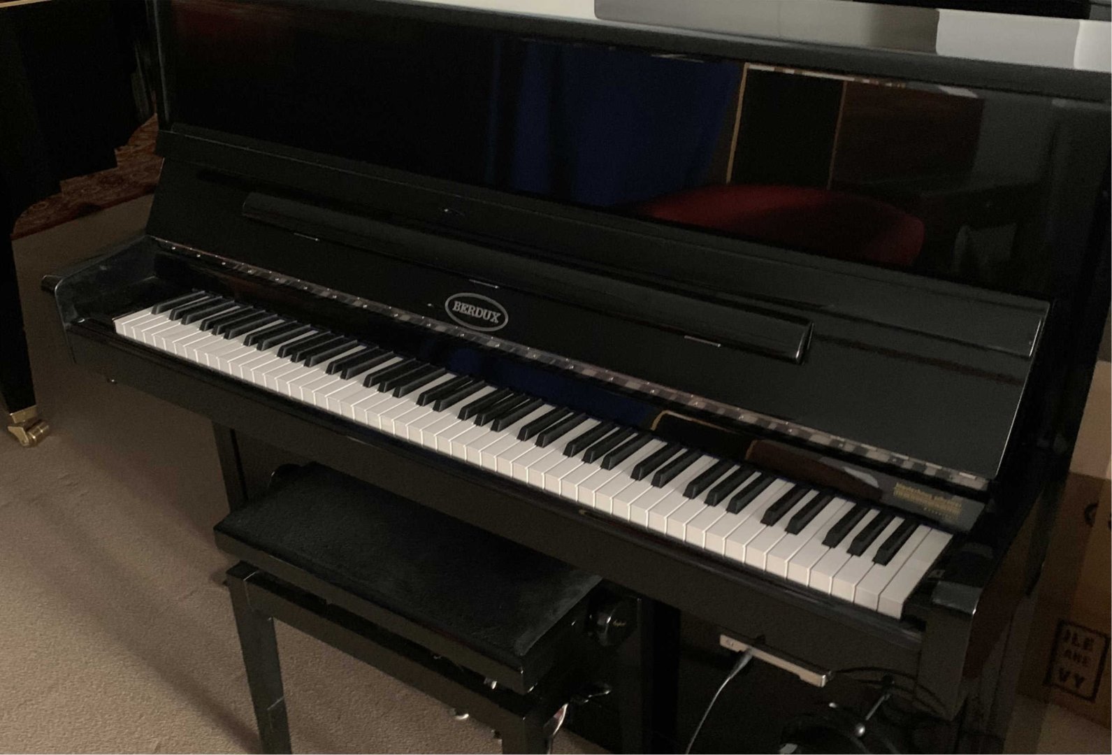 Berdux 115 Silent von 2019 in Black glossy