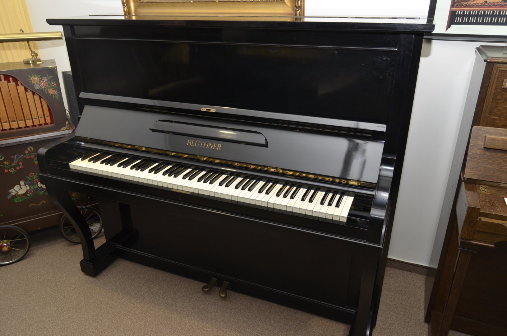 Blüthner 134 von 1935 in Black matt