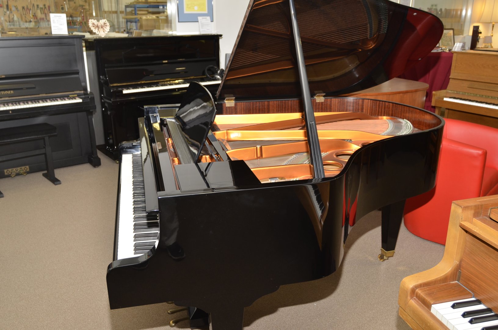 Bösendorfer 170 von 1975 in Black glossy